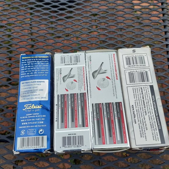 Golf Balls Bundle Callaway Titleist Top Flite 4 Sleeves 12 Balls New Never Hit - Picture 5 of 10